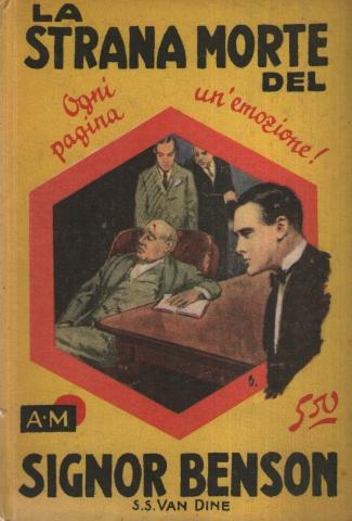 La copertina del primo Giallo Mondadori (1929)