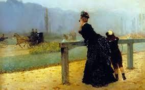 G. De Nittis, "Al  Bois de Boulogne" (1873)